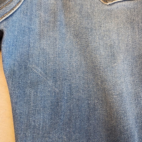 KanCan Women's Size 13/30 (33" Inseam) Mid Wash High Rise Flare Leg Blue Jeans - Picture 11 of 12